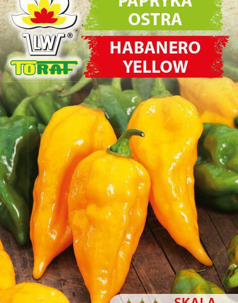 Papryka ostra Habanero Yellow