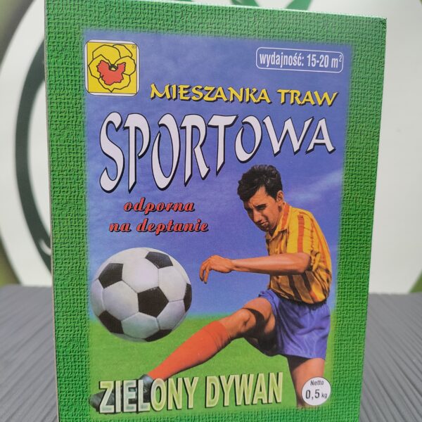 Mieszanka traw zielony dywan - Sportowa  0,5 kg