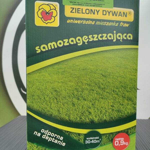 Mieszanka traw zielony dywan – Samozagęszczająca 0,9 kg
