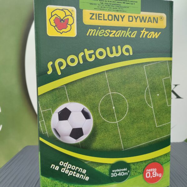 Mieszanka traw zielony dywan – Sportowa 0,9 kg