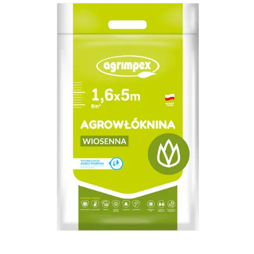 Agrowłóknina osłaniająca wiosenna 1,6 x 5 m